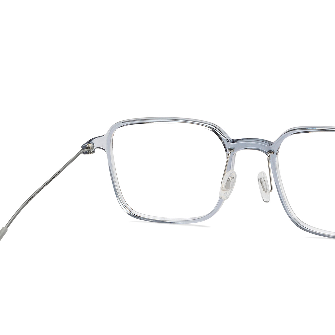 Lenskart Crystal Transparent Full Rim Square right side