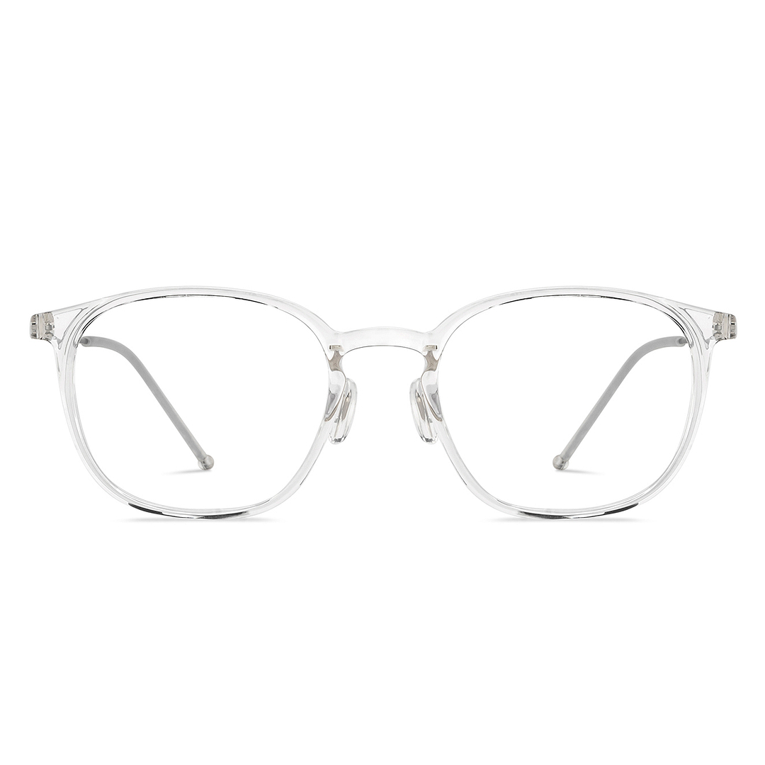 Lenskart Crystal Transparent Full Rim Round right side