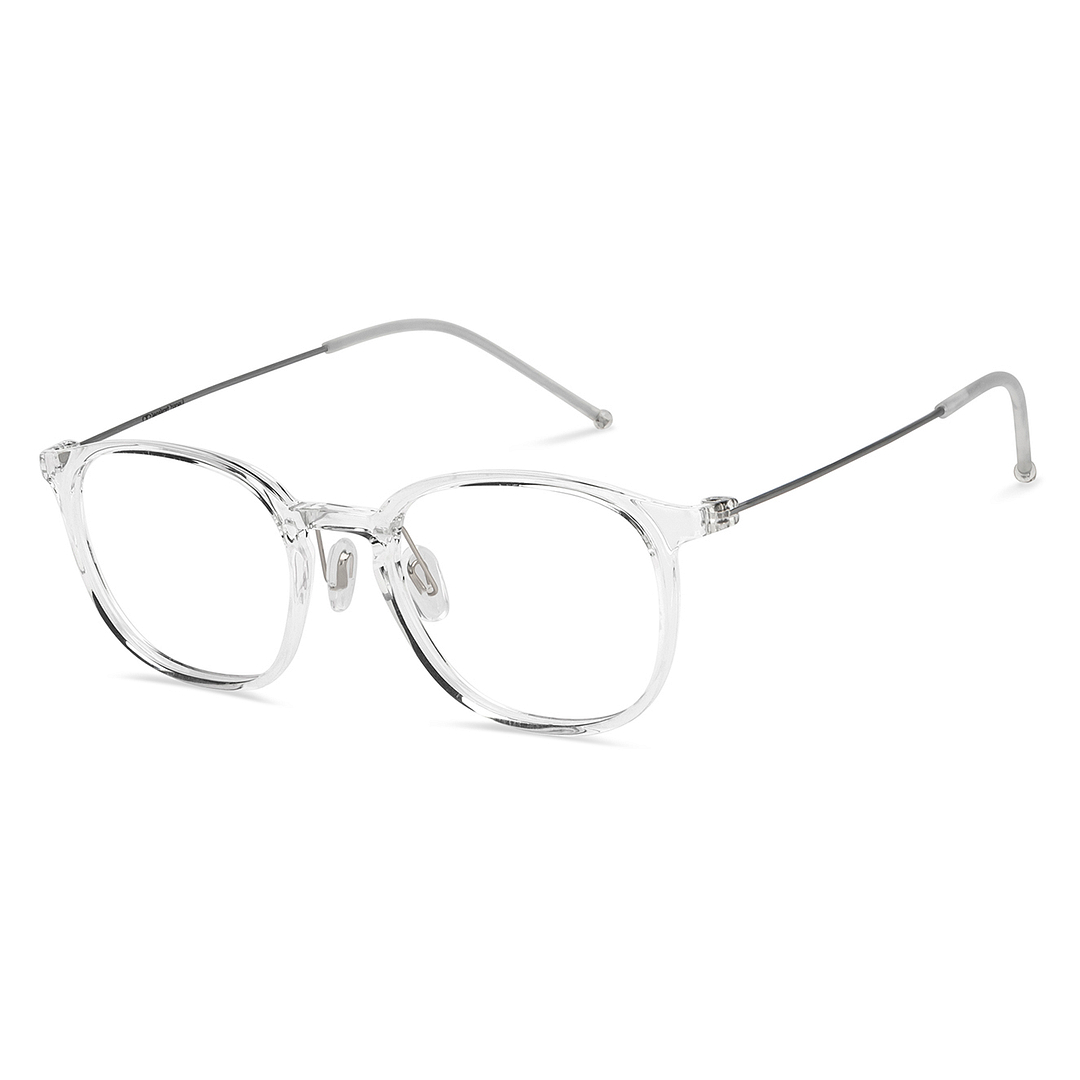 Lenskart Crystal Transparent Full Rim Round right side