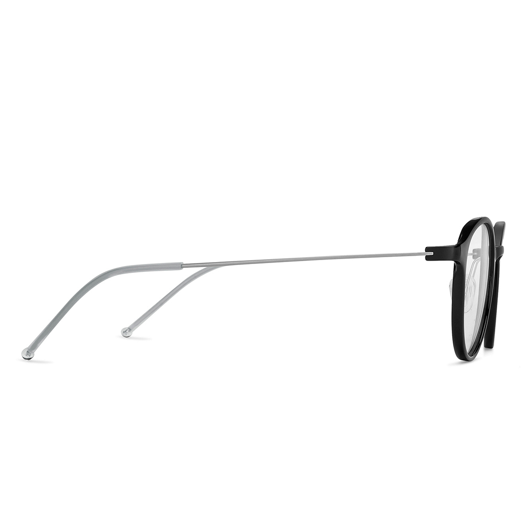 Lenskart Black Full Rim Round left side