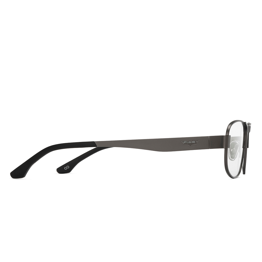 Lenskart STUDIO Mid Gunmetal Full Rim Rectangle right side