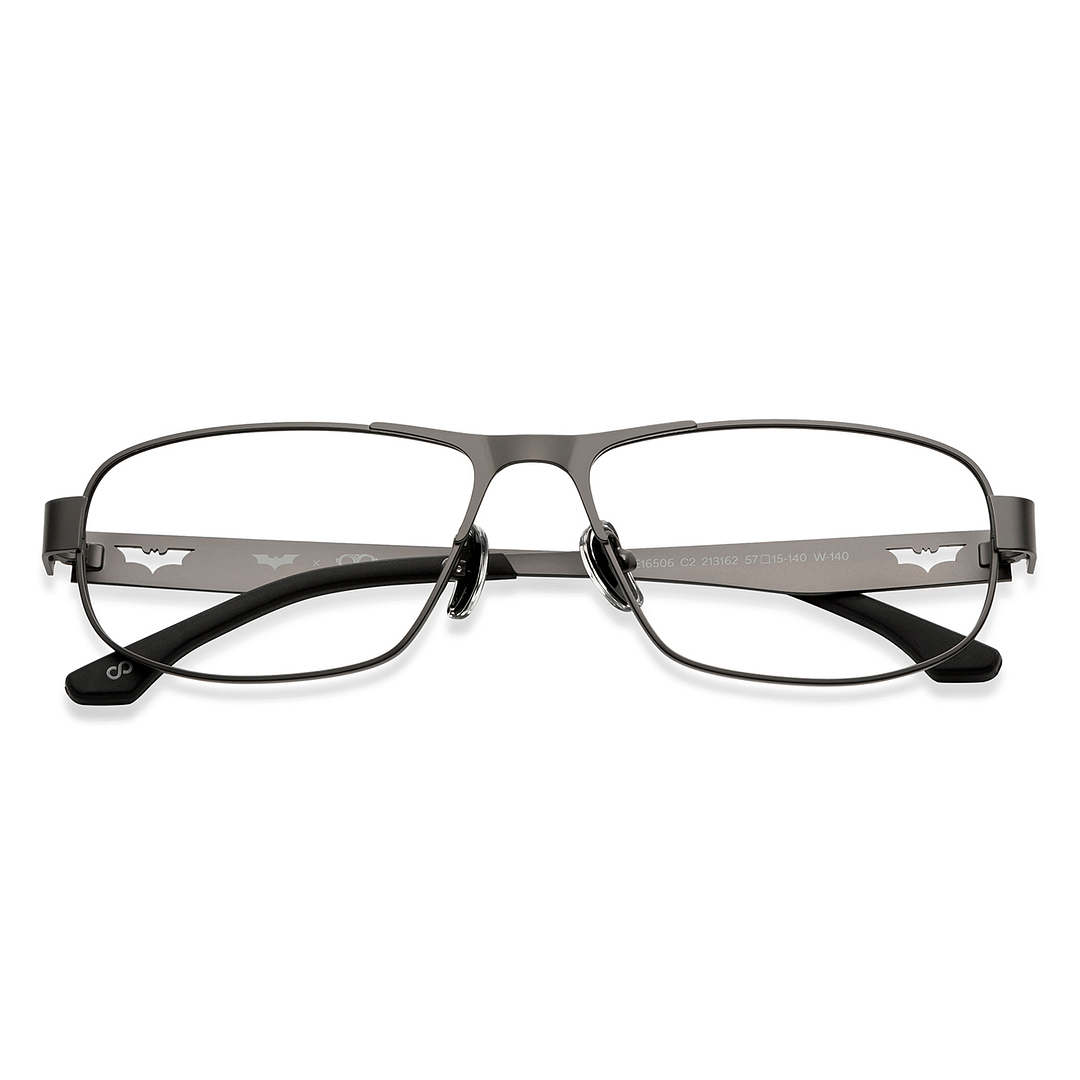 Lenskart STUDIO Mid Gunmetal Full Rim Rectangle right side
