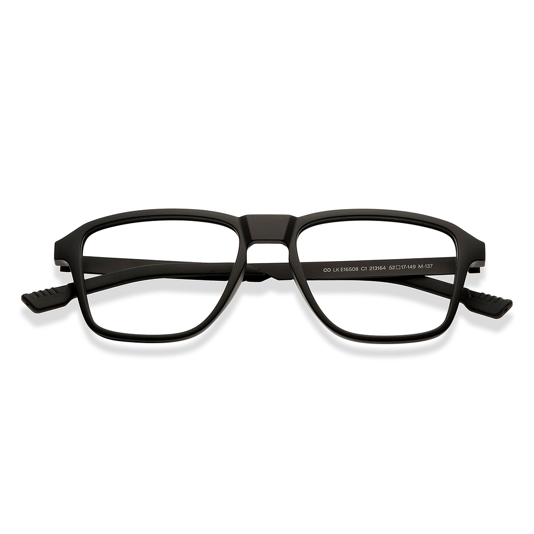 Lenskart STUDIO Black Full Rim Square right side