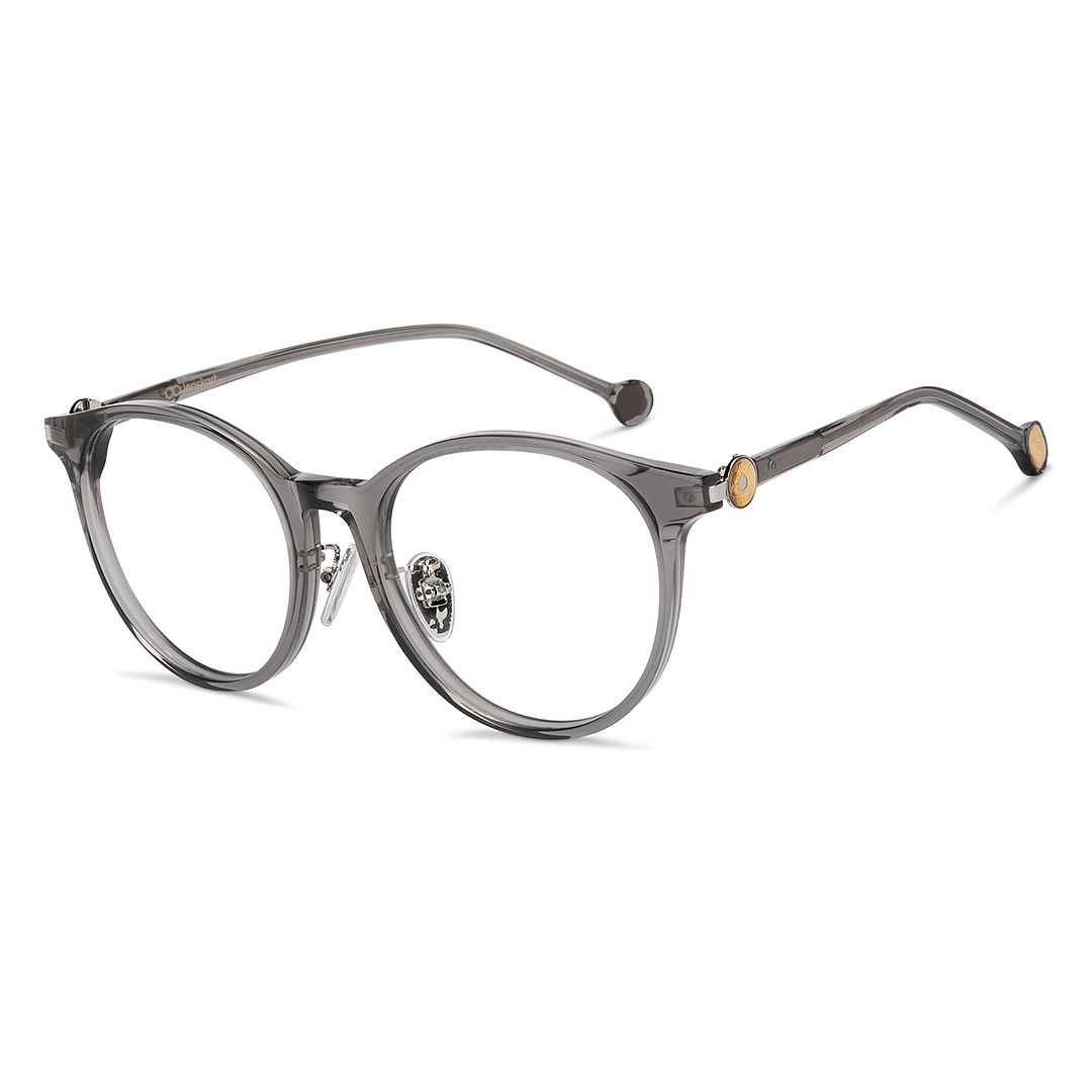 Lenskart Light Gray Full Rim Cat Eye left side