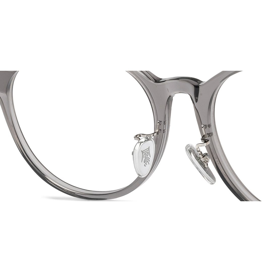 Lenskart Light Gray Full Rim Cat Eye left side