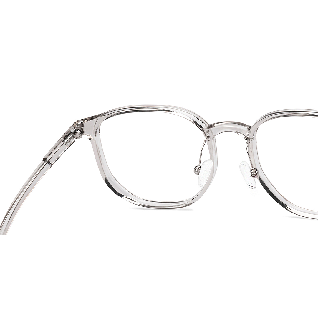 Lenskart Brown Transparent Full Rim Square right side