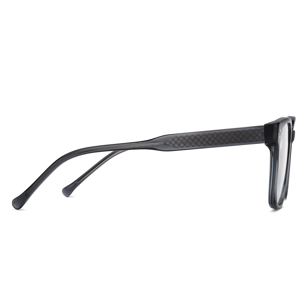 Lenskart Light Gray Full Rim Square left side