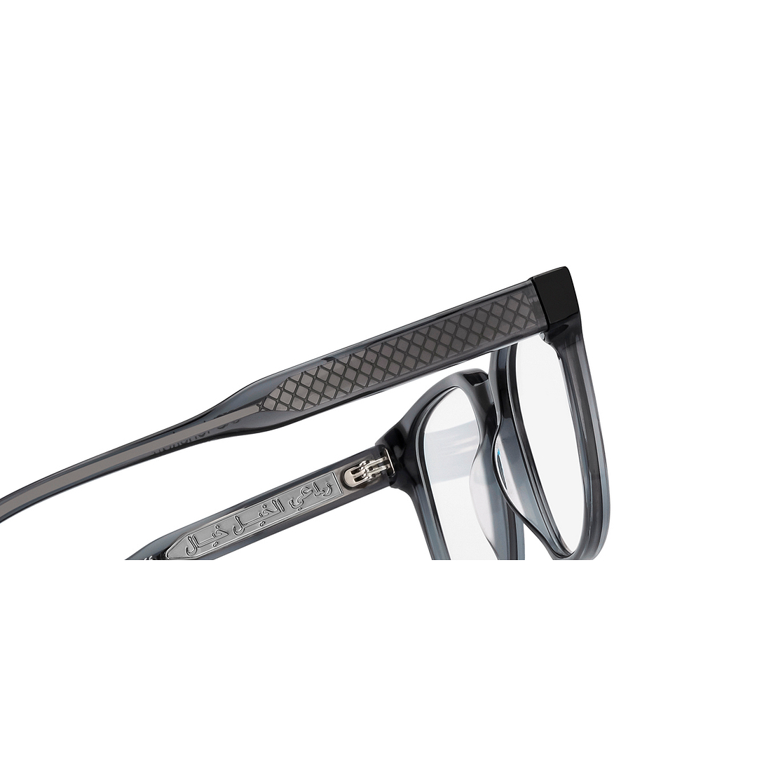 Lenskart Light Gray Full Rim Square left side