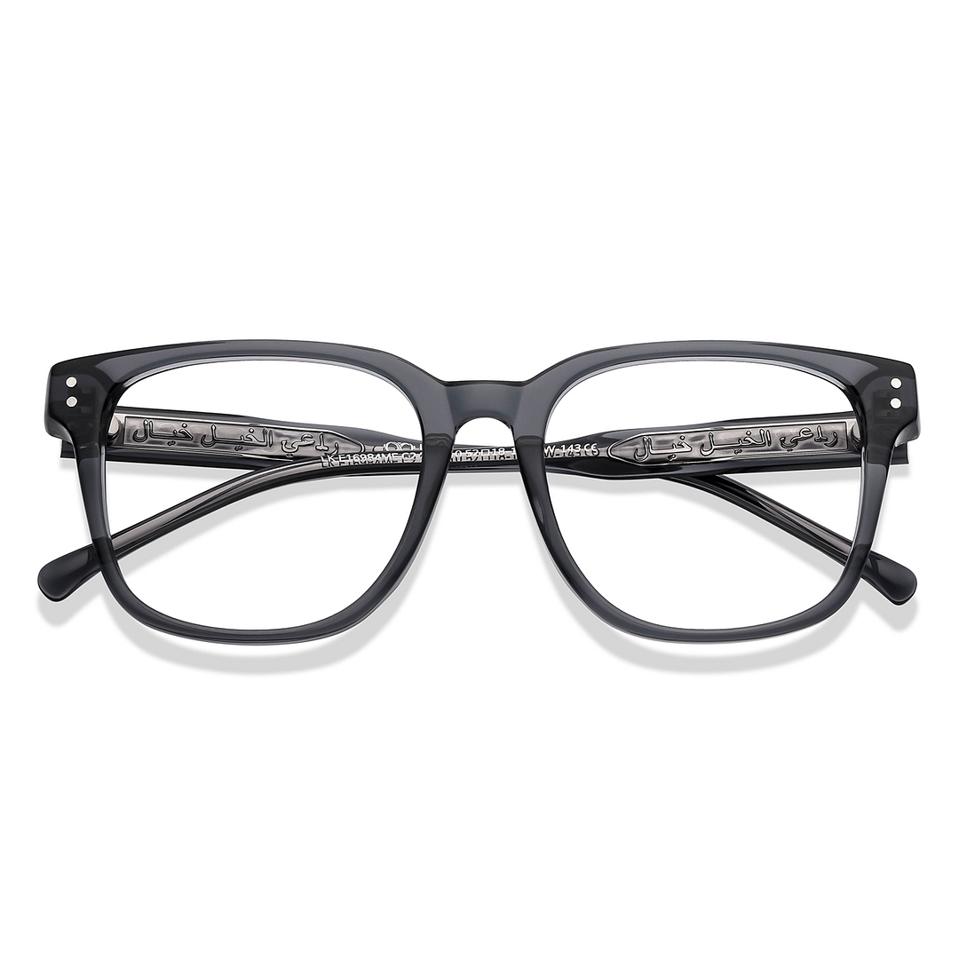 Lenskart Light Gray Full Rim Square right side