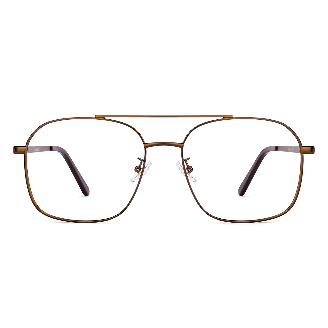 Lenskart Dark Brown Full Rim Aviator right side