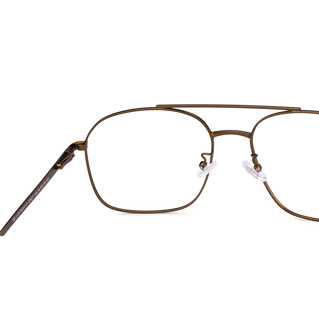 Lenskart Dark Brown Full Rim Aviator right side