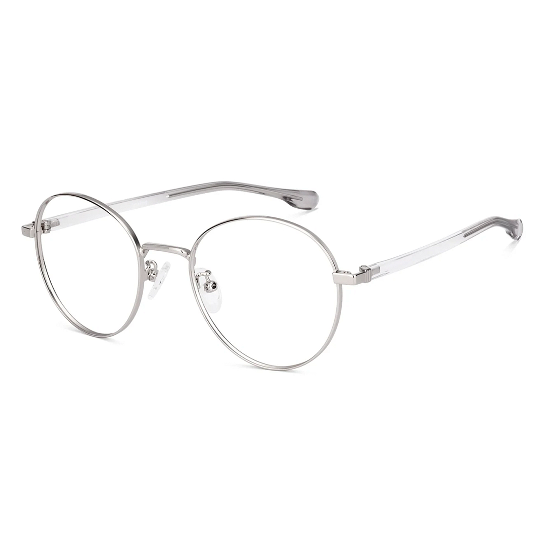 Lenskart Silver Full Rim Round right side