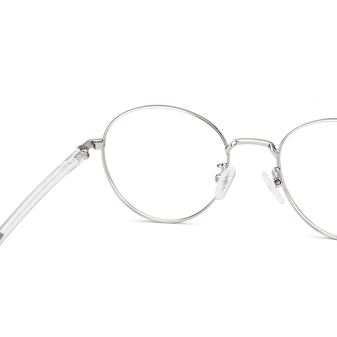 Lenskart Silver Full Rim Round right side