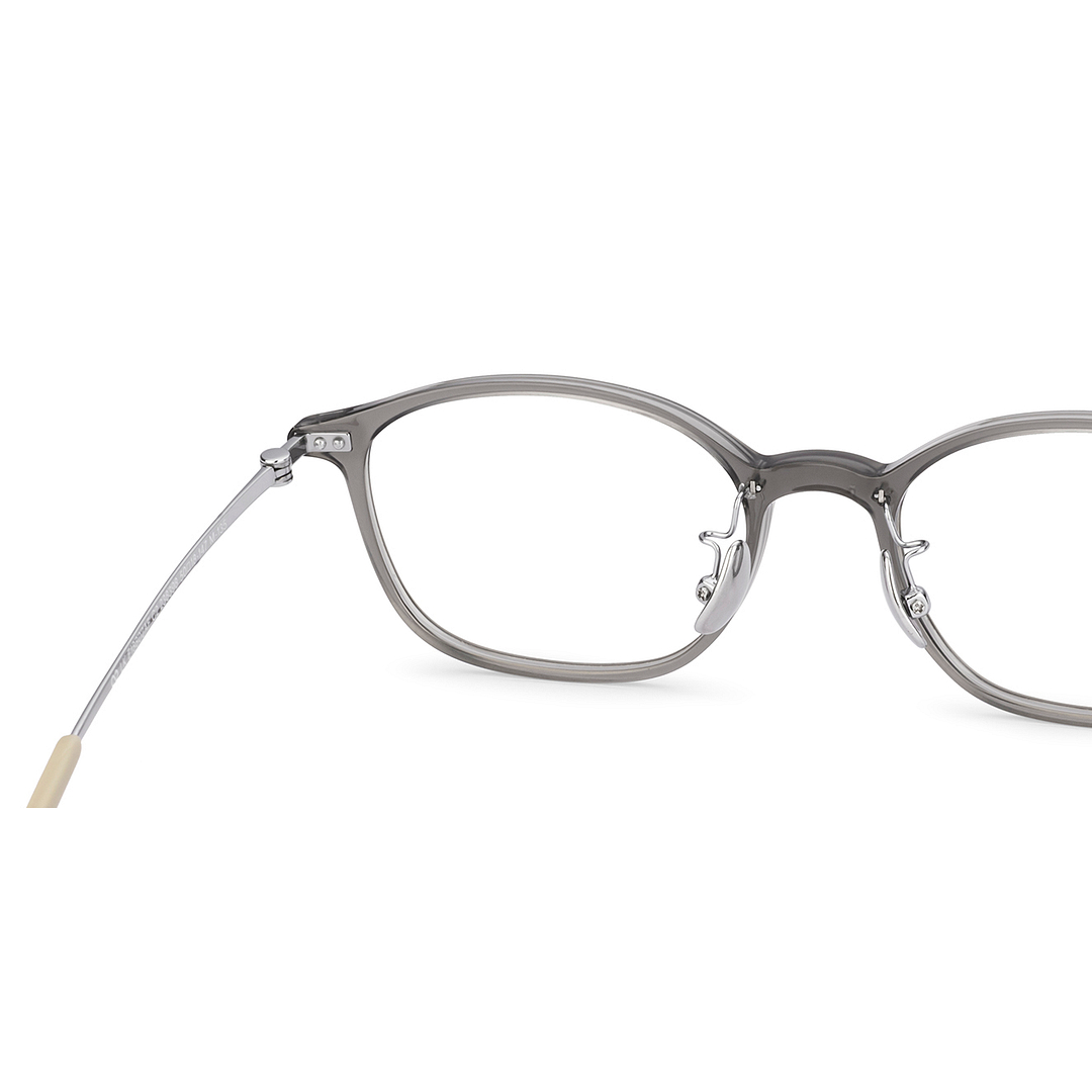 Lenskart Gray Transparent Full Rim Rectangle right side