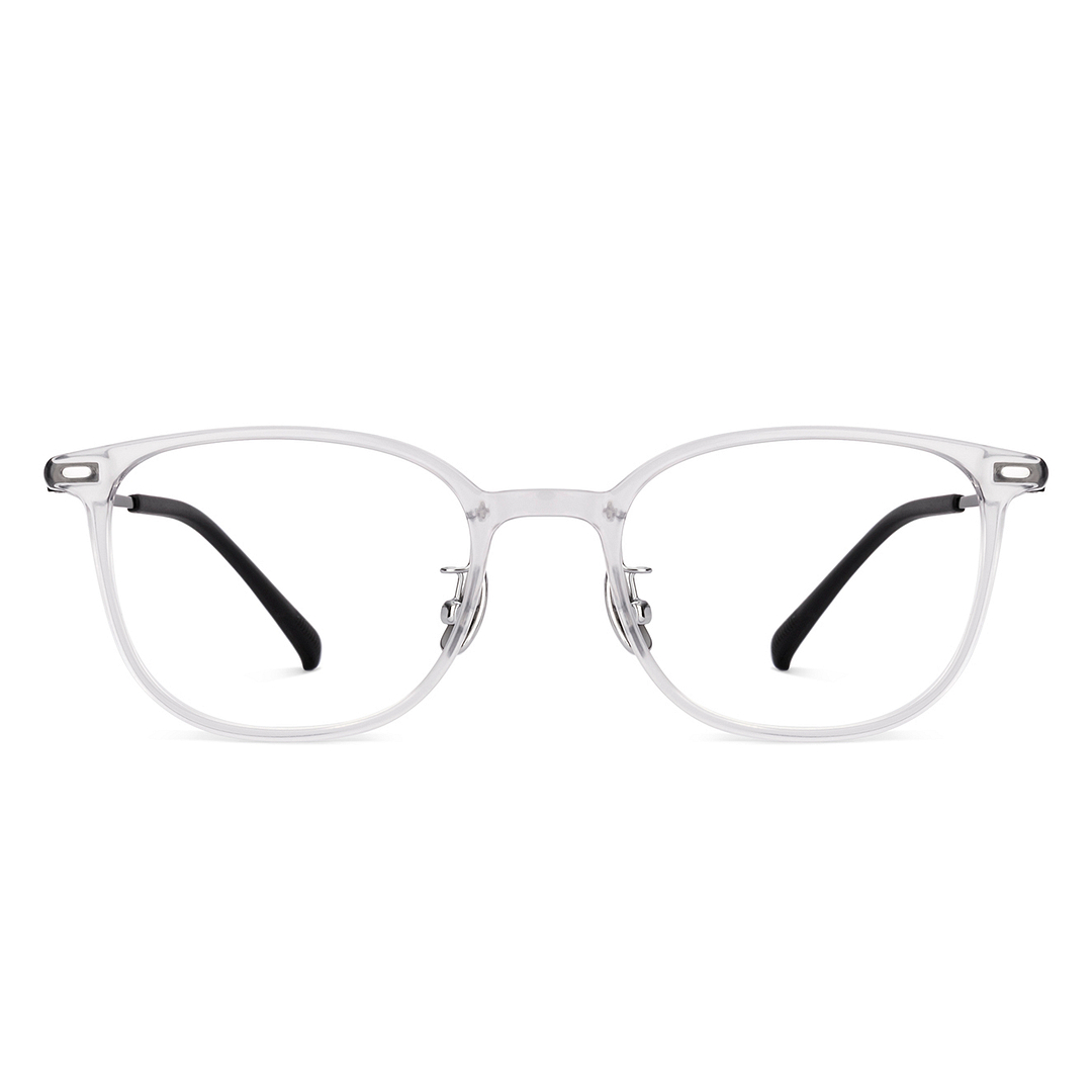 Lenskart Crystal Transparent Full Rim Square right side