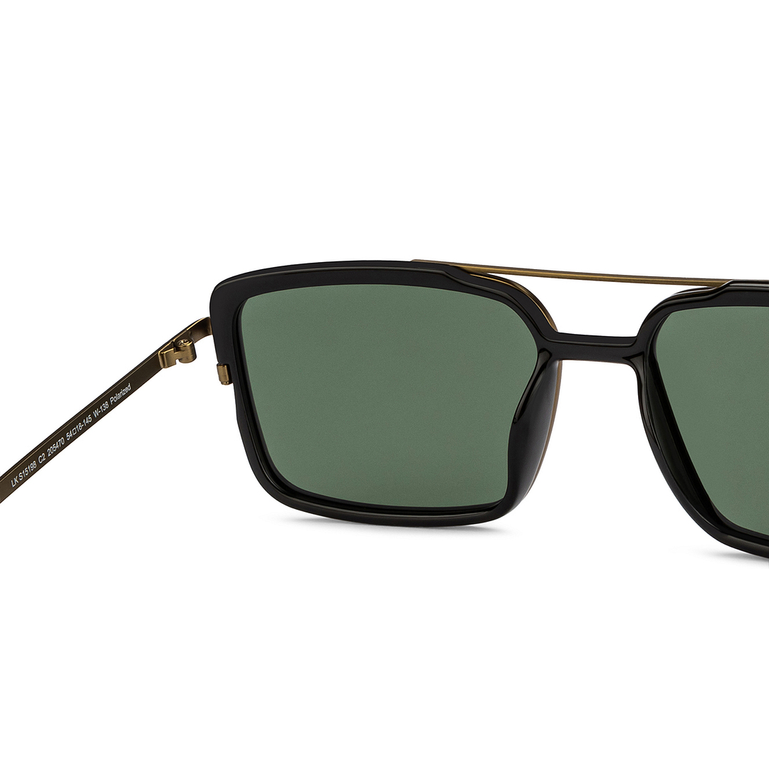 Lenskart Studio Online Black Full Rim Rectangle right side