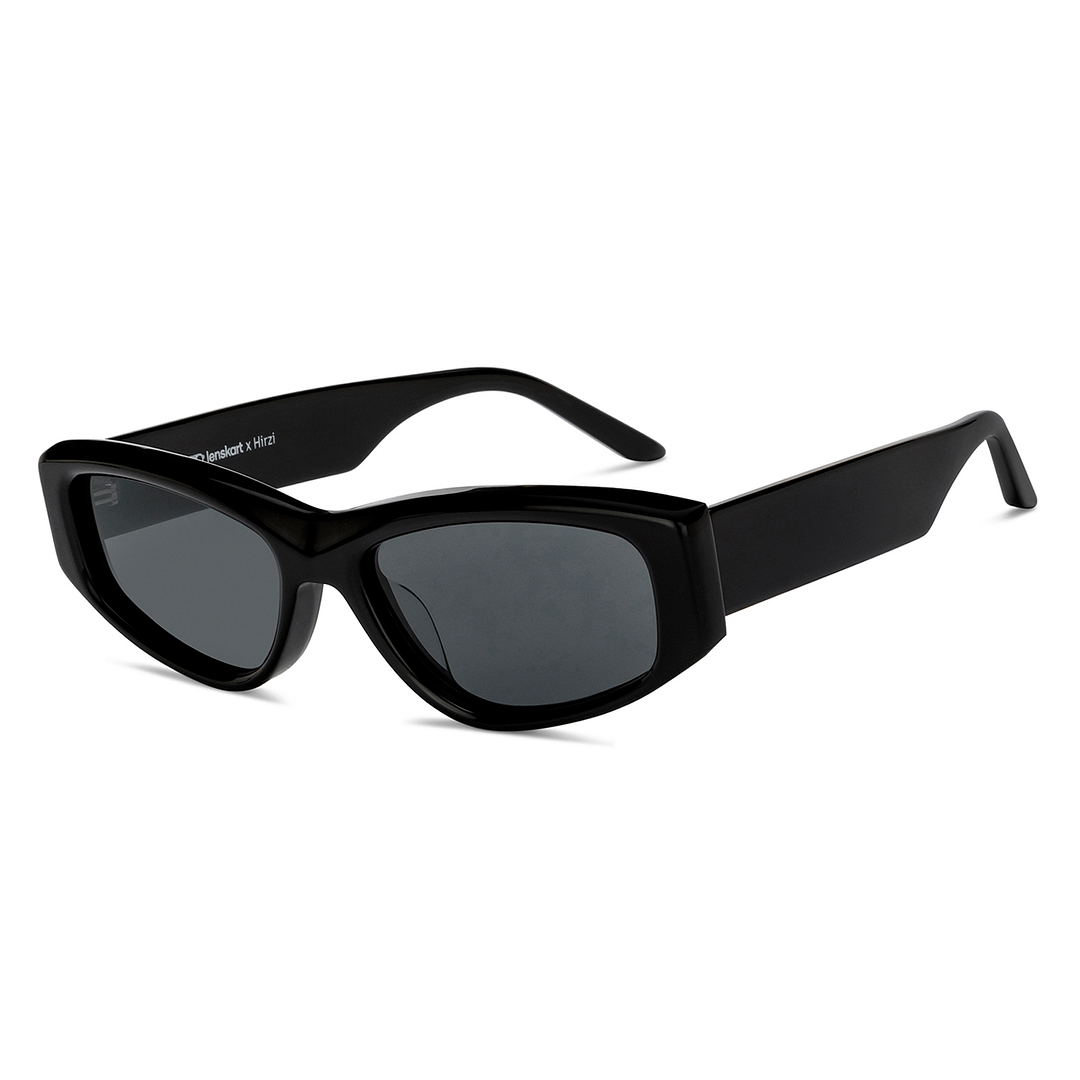 Lenskart Black Full Rim Cat Eye right side
