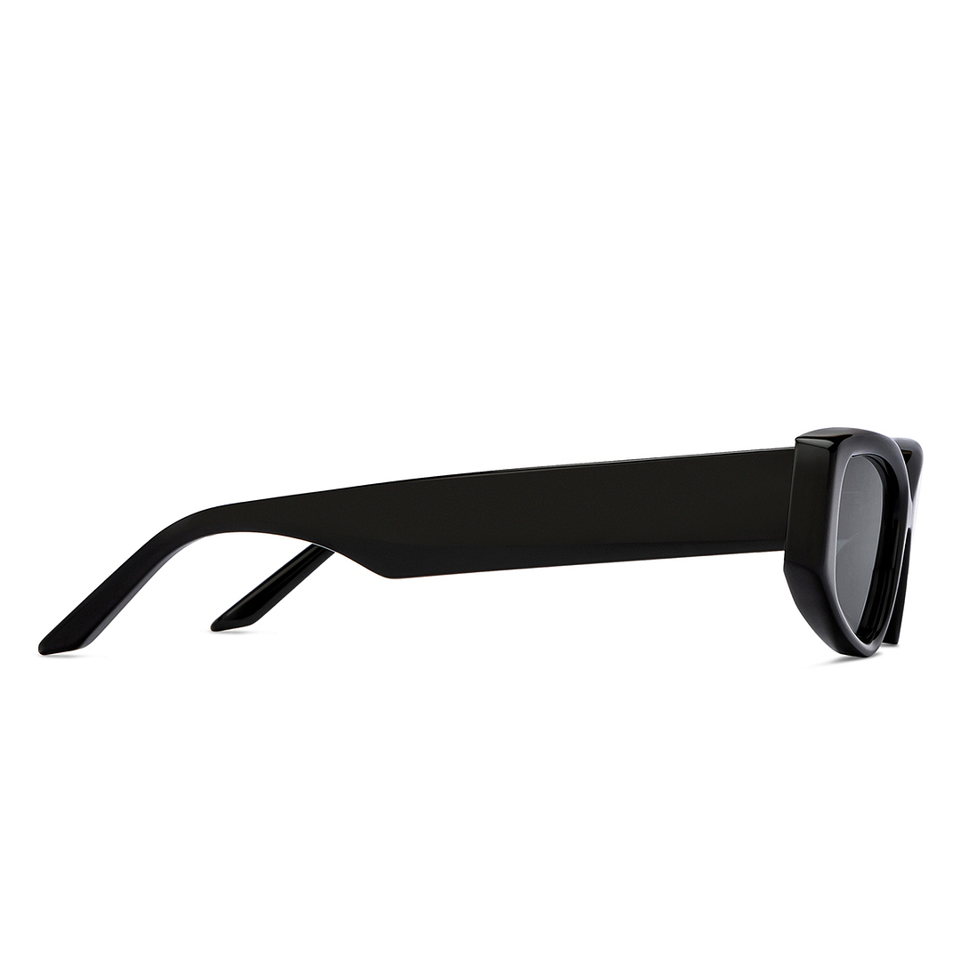 Lenskart Black Full Rim Cat Eye left side