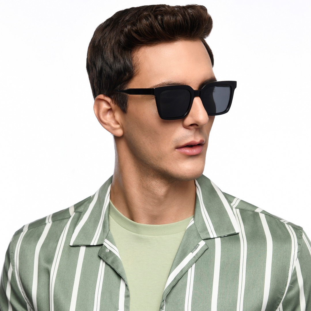 Lenskart Black Full Rim Square right side