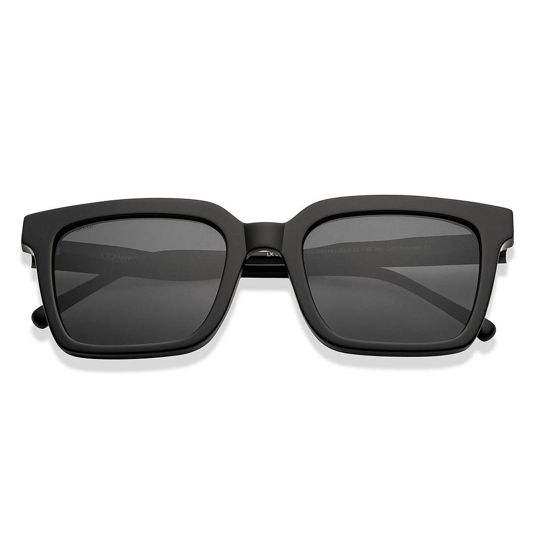 Lenskart Black Full Rim Square left side