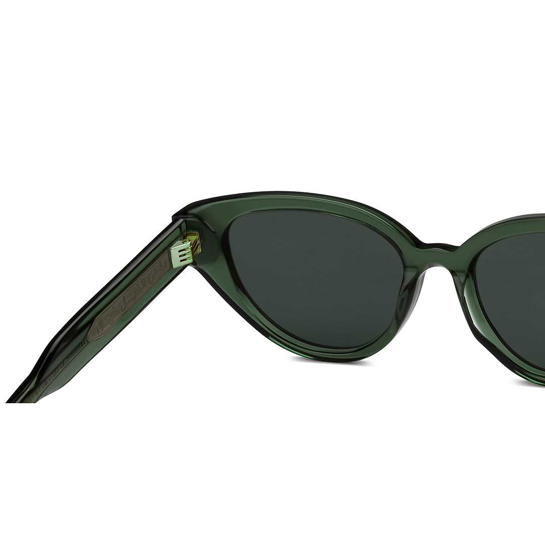 Lenskart Green Full Rim Cat Eye right side