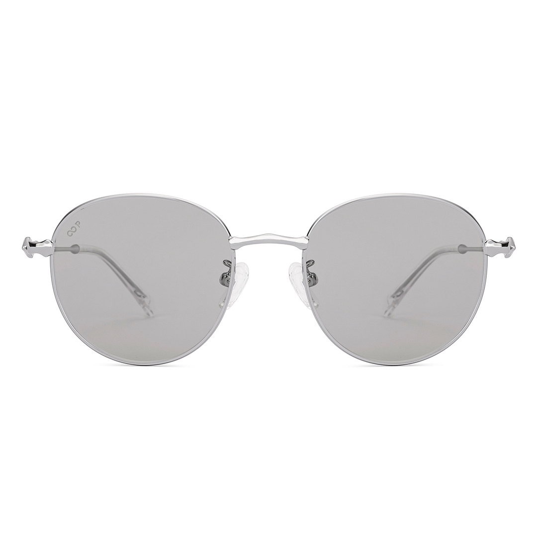 Lenskart Silver Full Rim Round right side