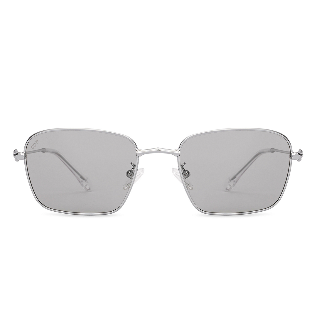 Lenskart Silver Full Rim Rectangle right side