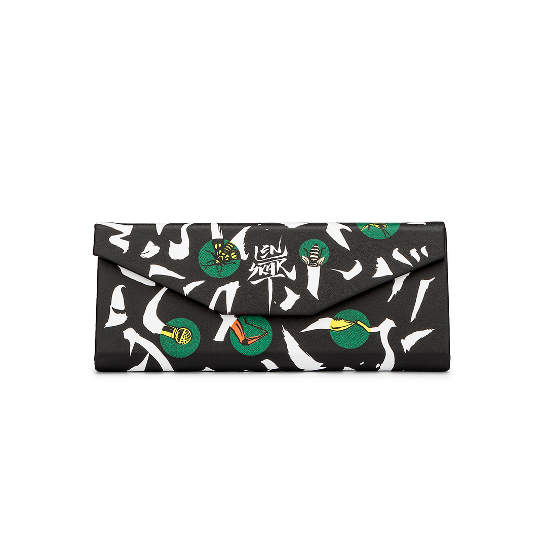 Lenskart Black White Multicolor Foldable LPC5238-3 Case right side