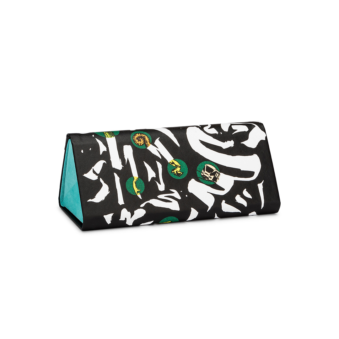 Lenskart Black White Multicolor Foldable LPC5238-3 Case left side