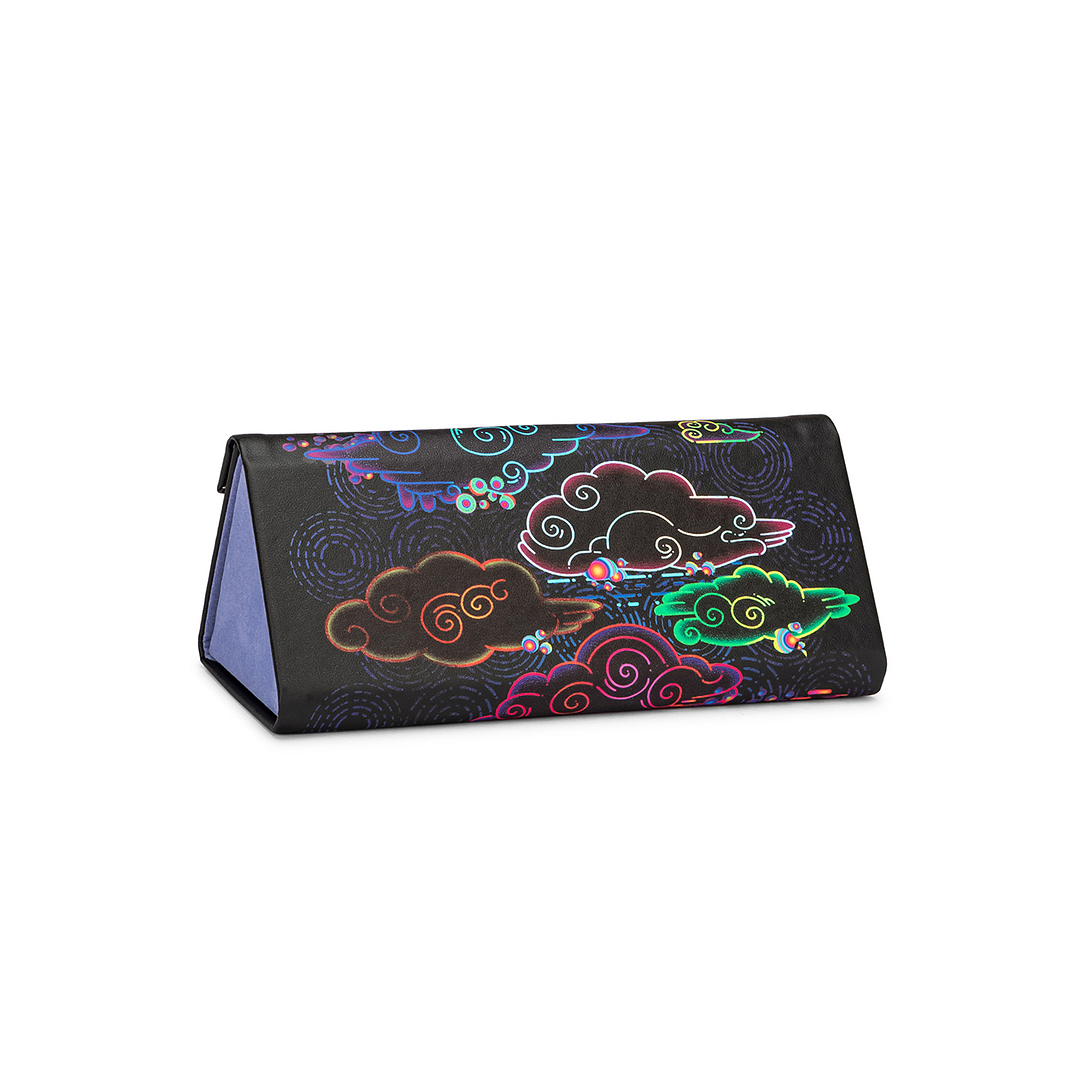 Lenskart Black Multicolor Foldable LPC5238-5 Case left side