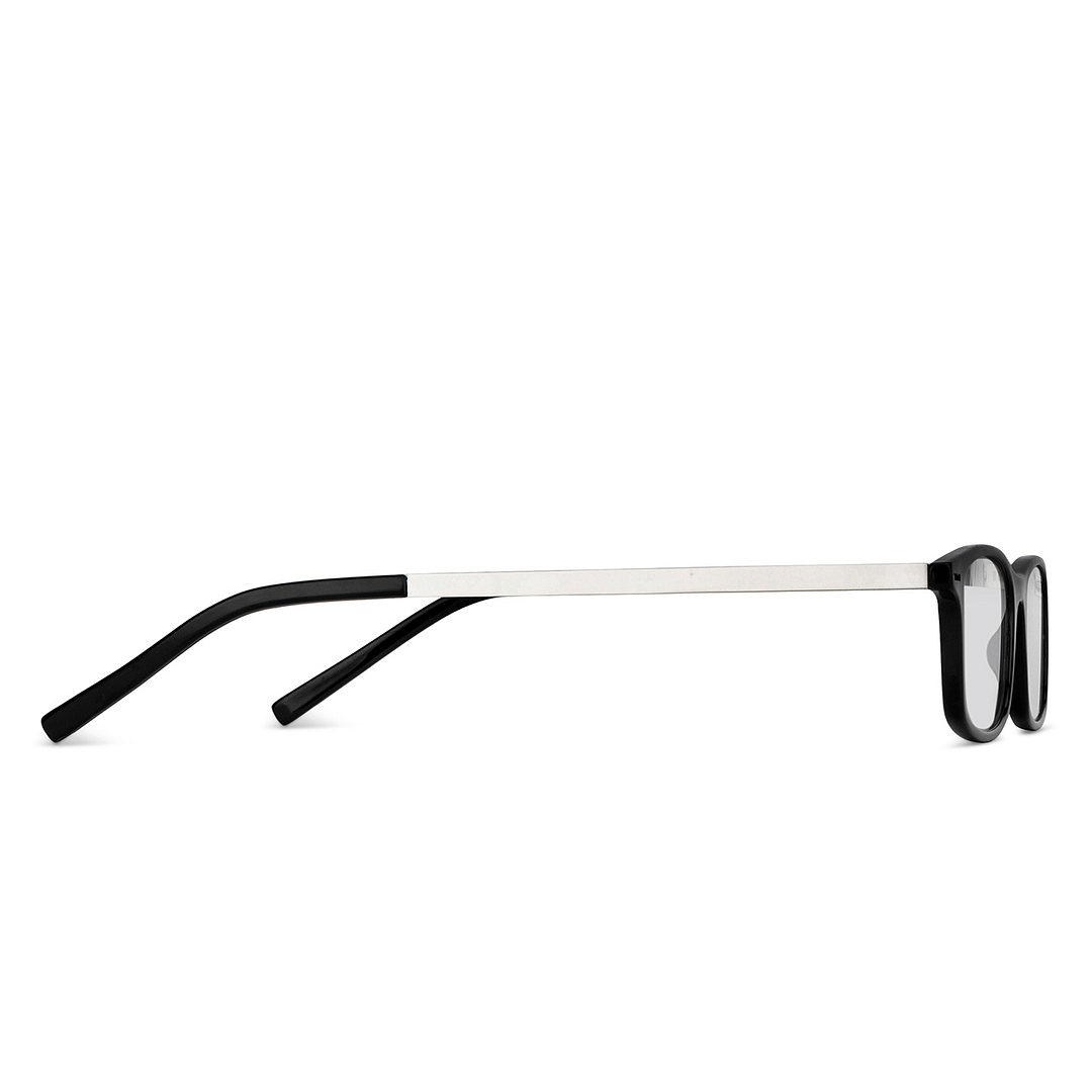 Lenskart READERS Black Dark Gunmetal Full Rim Rectangle Lenskart READERS LR E13700 Only for 1 Prefitted Powers right side