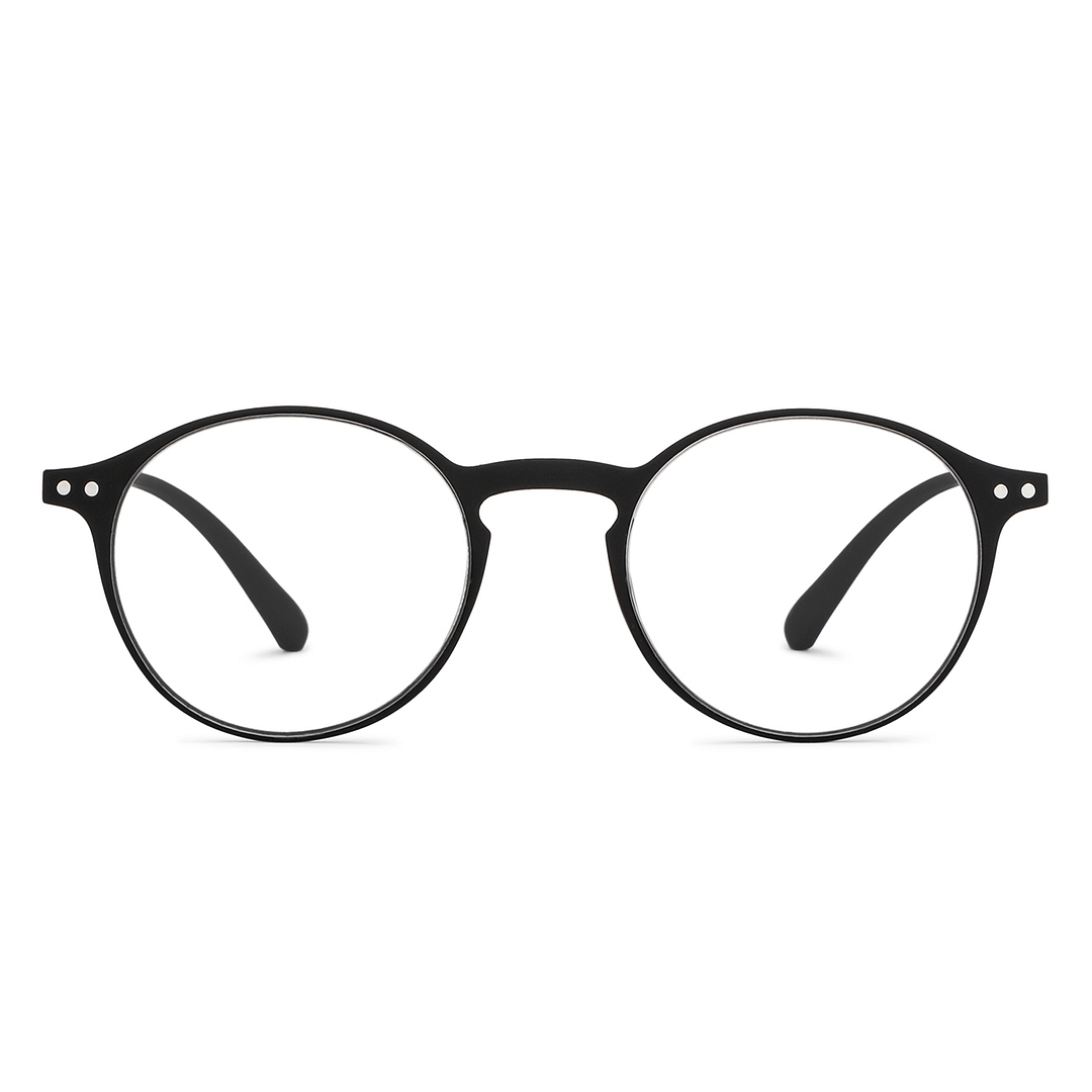Lenskart READERS Black Black Full Rim Round Lenskart READERS LR E14648 Only for 2 5 Prefitted Powers left side