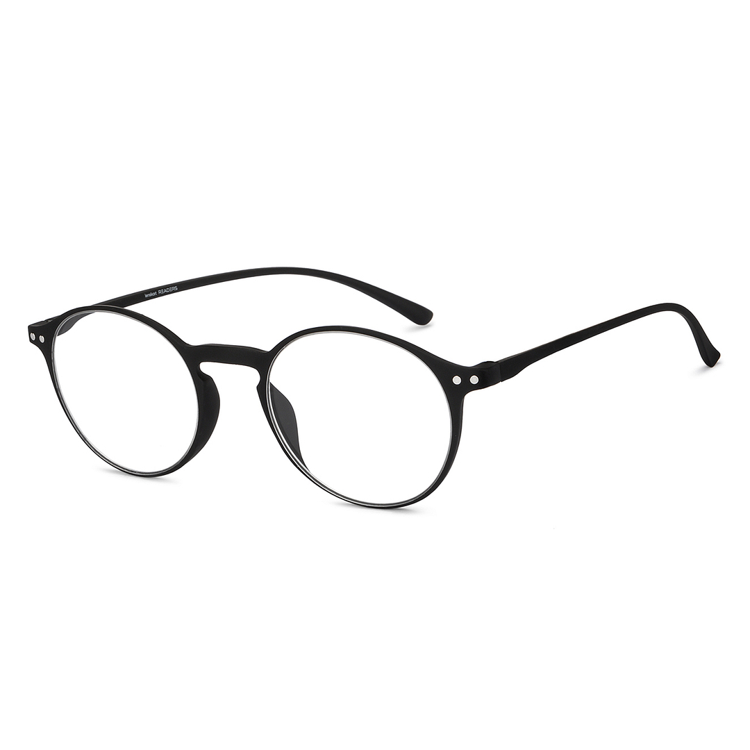 Lenskart READERS Black Black Full Rim Round Lenskart READERS LR E14648 Only for 2 5 Prefitted Powers right side