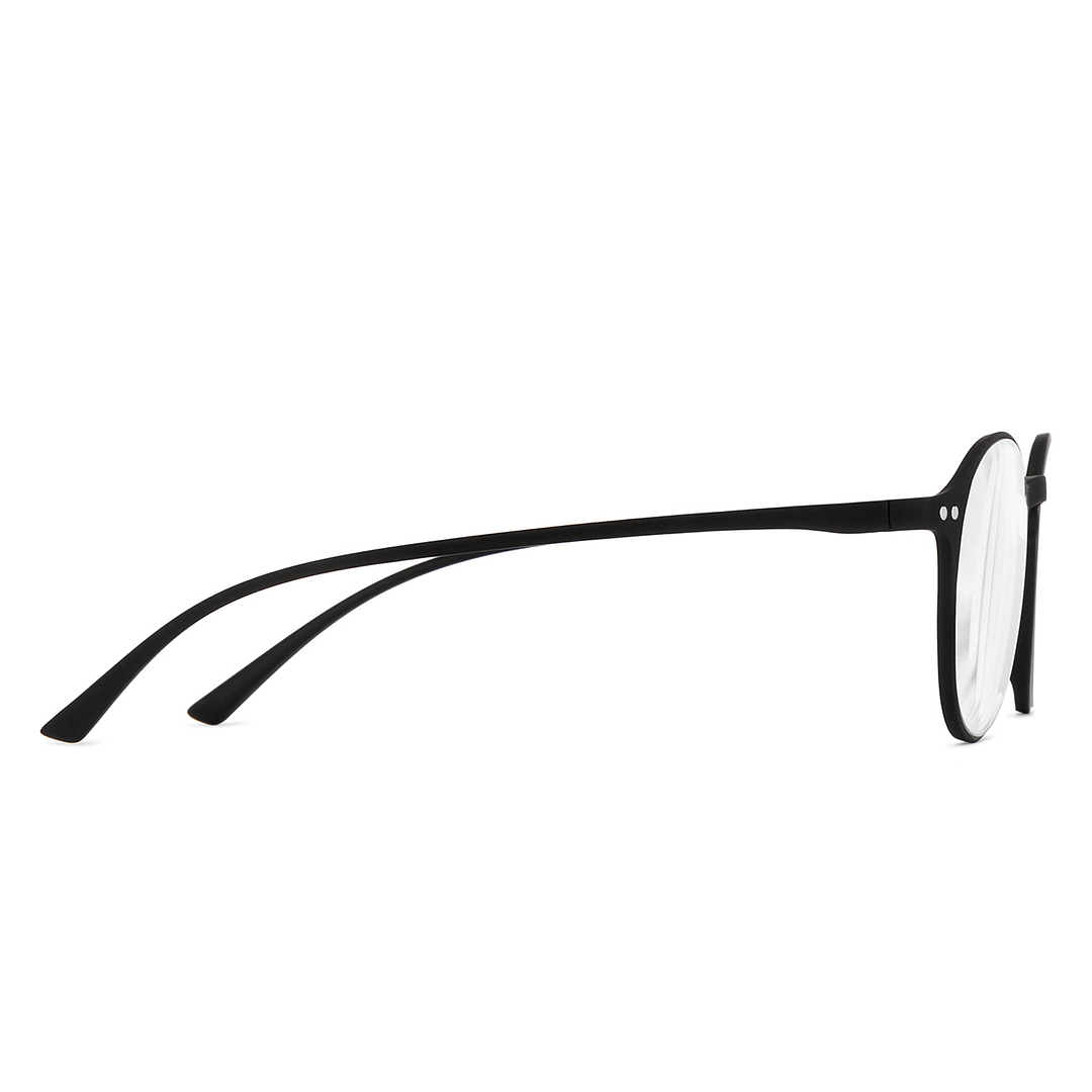 Lenskart READERS Black Black Full Rim Round Lenskart READERS LR E14648 Only for 2 5 Prefitted Powers left side