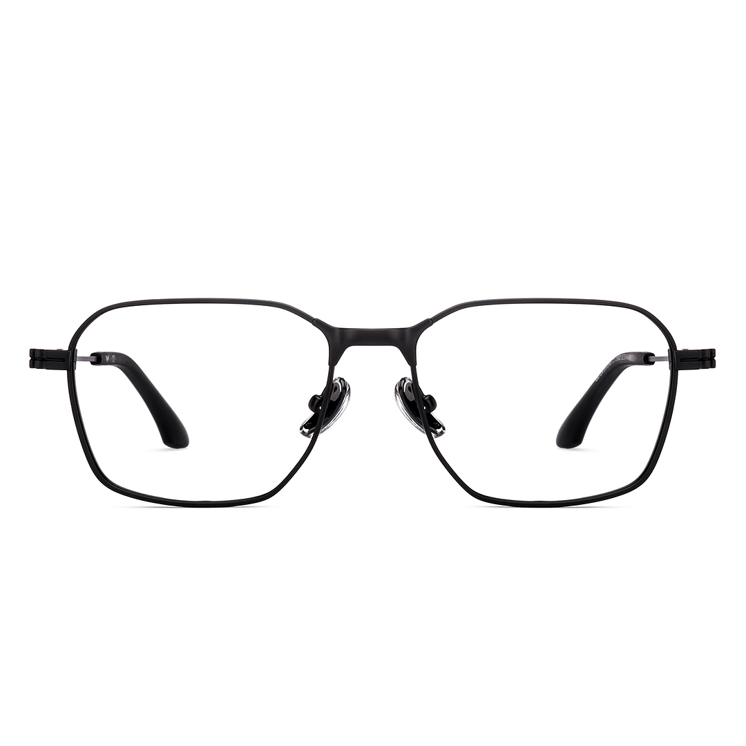 Lenskart STUDIO Black Full Rim Geometric right side