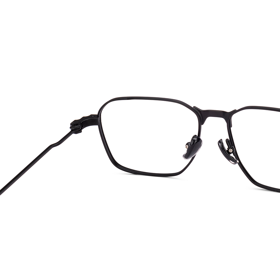 Lenskart STUDIO Black Full Rim Geometric right side