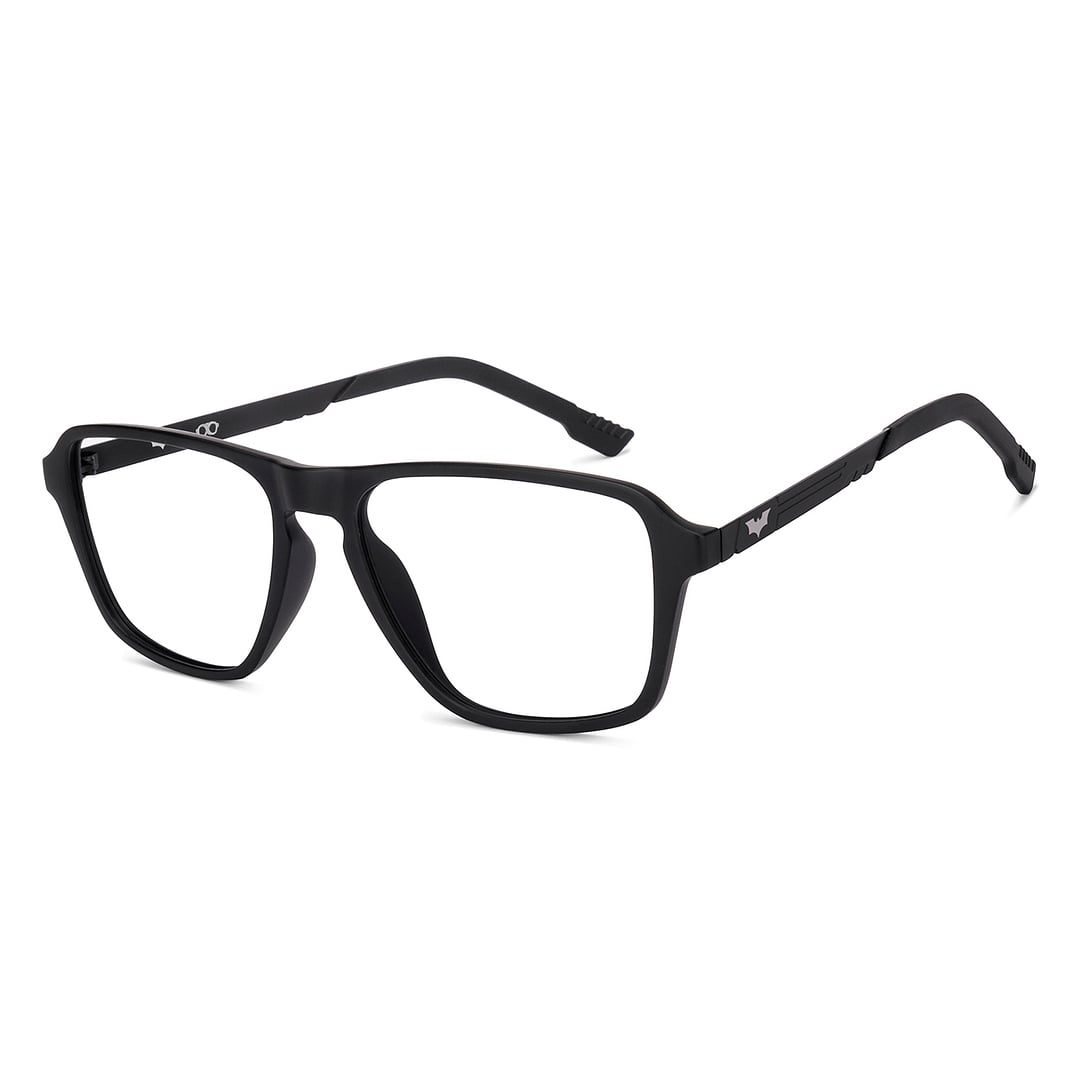 Lenskart STUDIO Black Full Rim Square left side