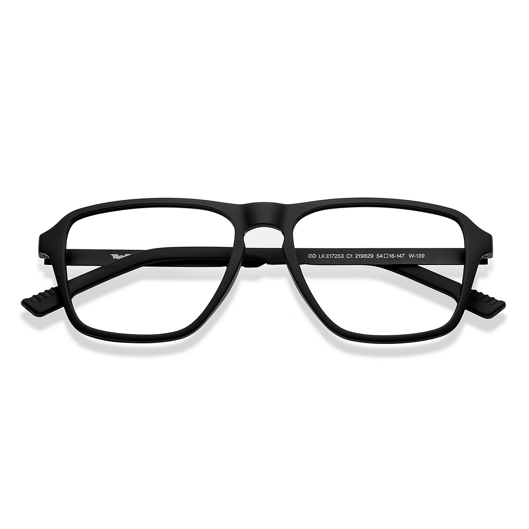 Lenskart STUDIO Black Full Rim Square right side