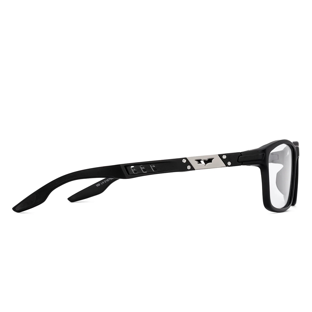 Lenskart Matte Black Full Rim Rectangle left side