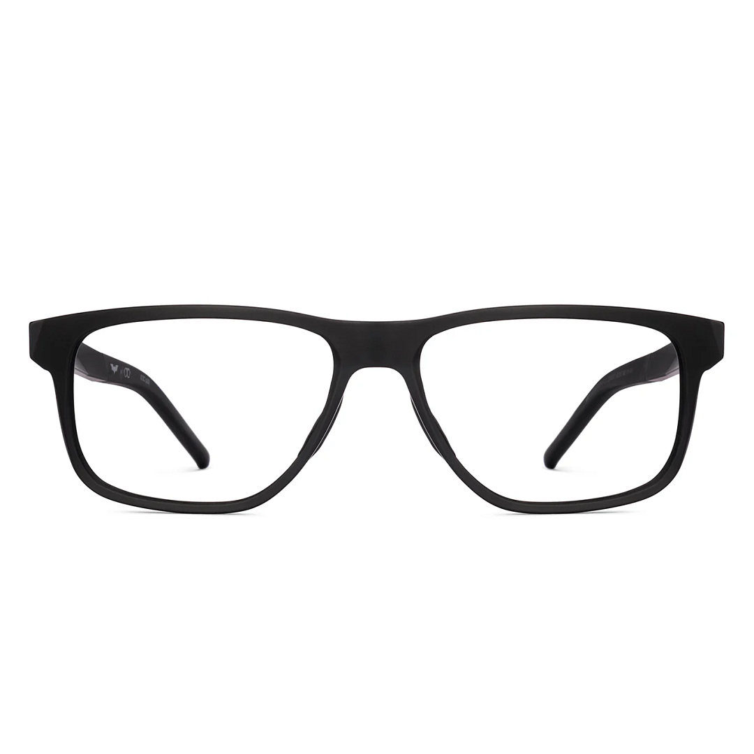 Lenskart Matte Black Full Rim Square right side