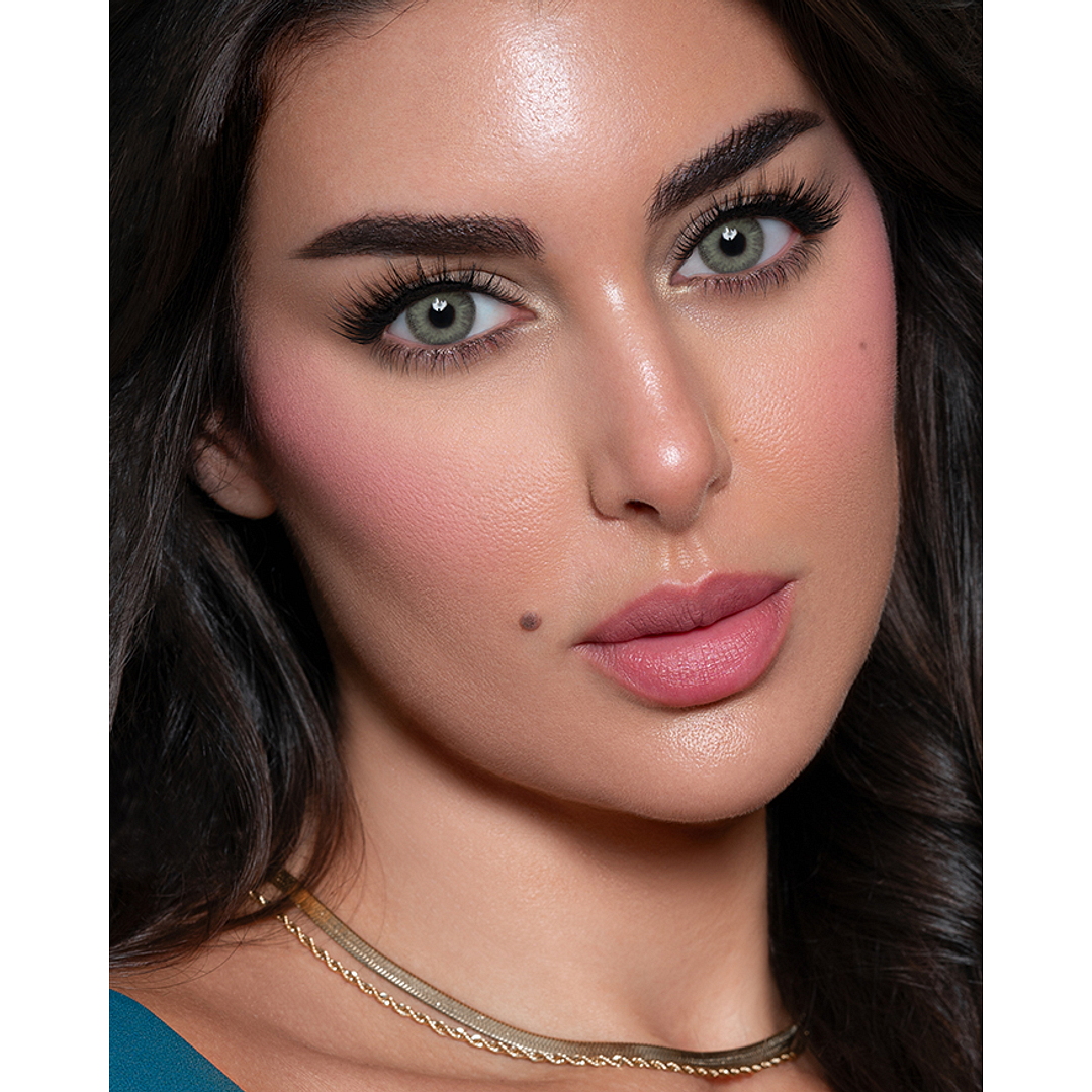 لنس مي عدسات لينسمي اللاصقة - رمادي سكري right side