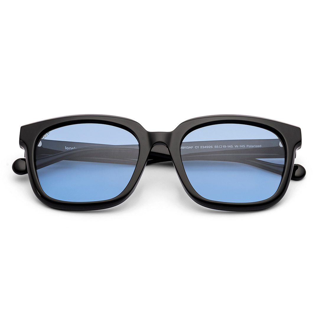 Lenskart Black Full Rim Square left side