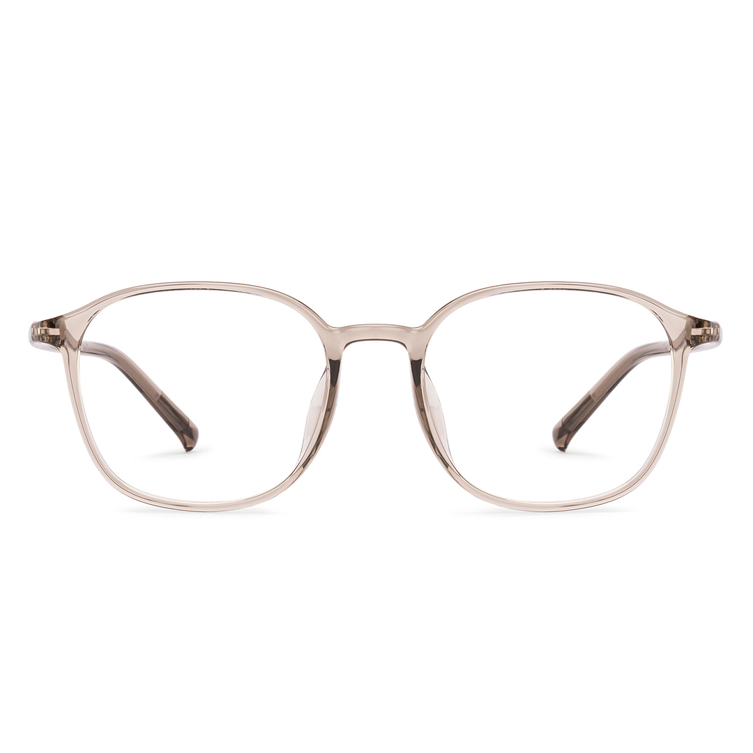 Lenskart Air Light Brown Full Rim Square right side