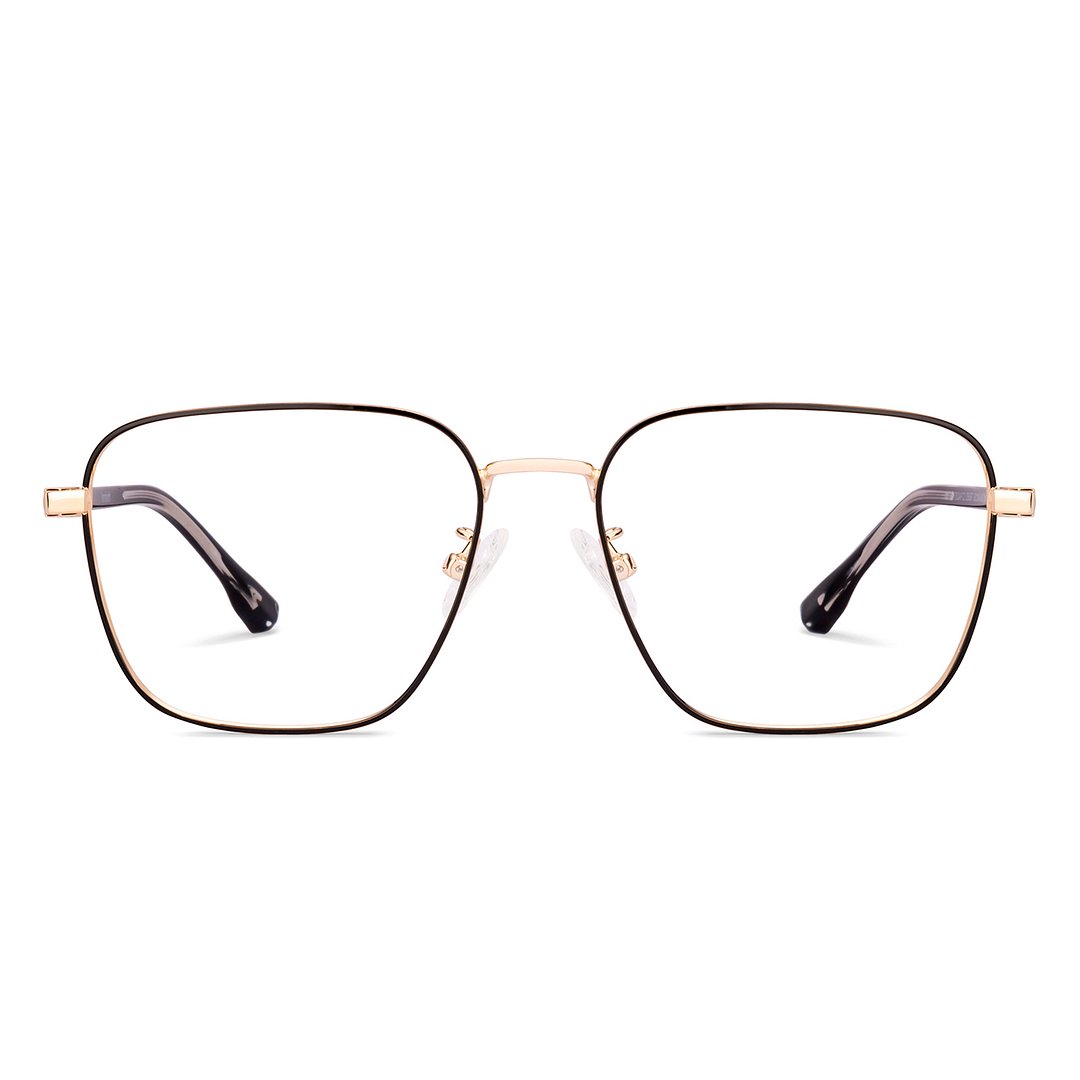 Lenskart Light Gold Full Rim Square right side