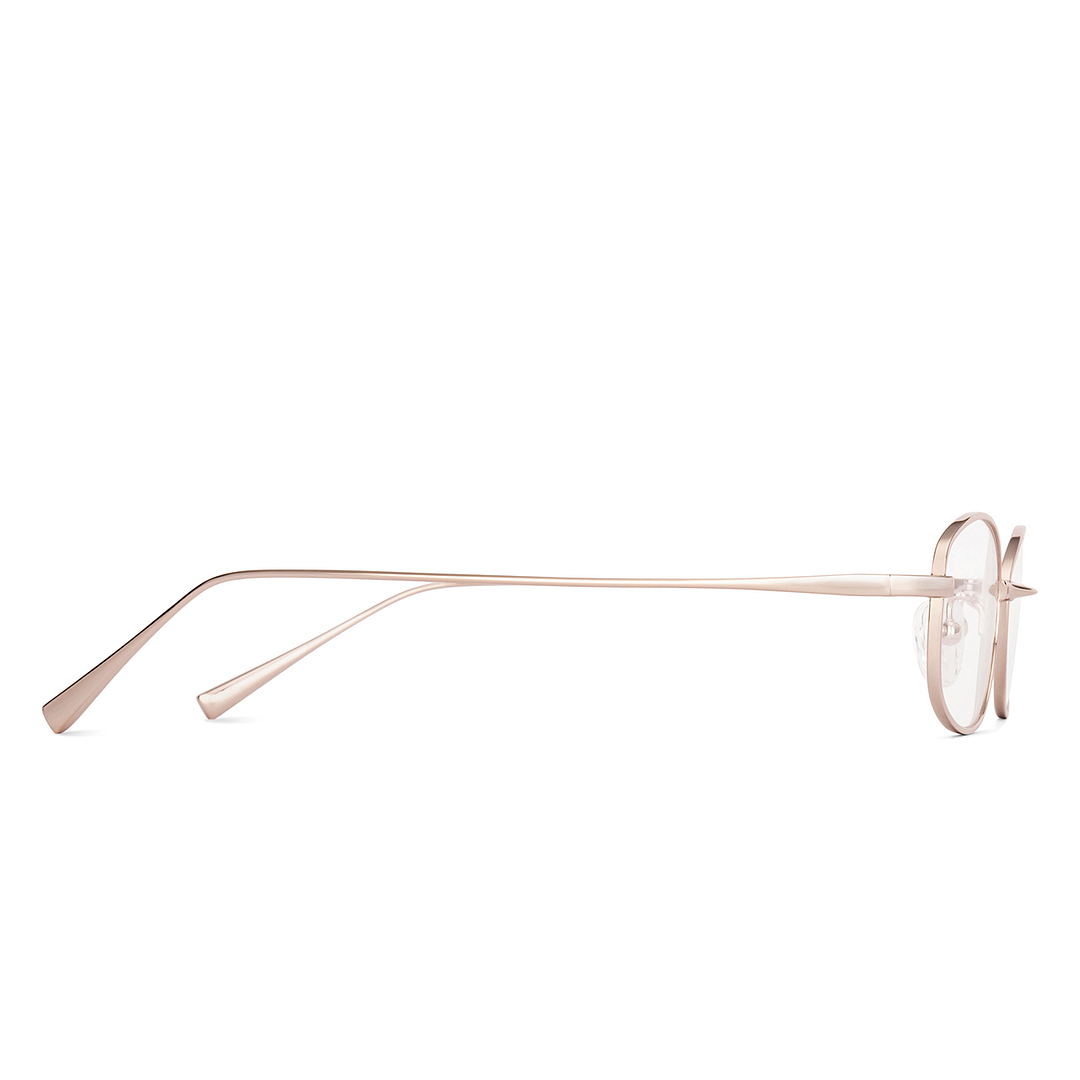 Lenskart Gold Full Rim Rectangle left side