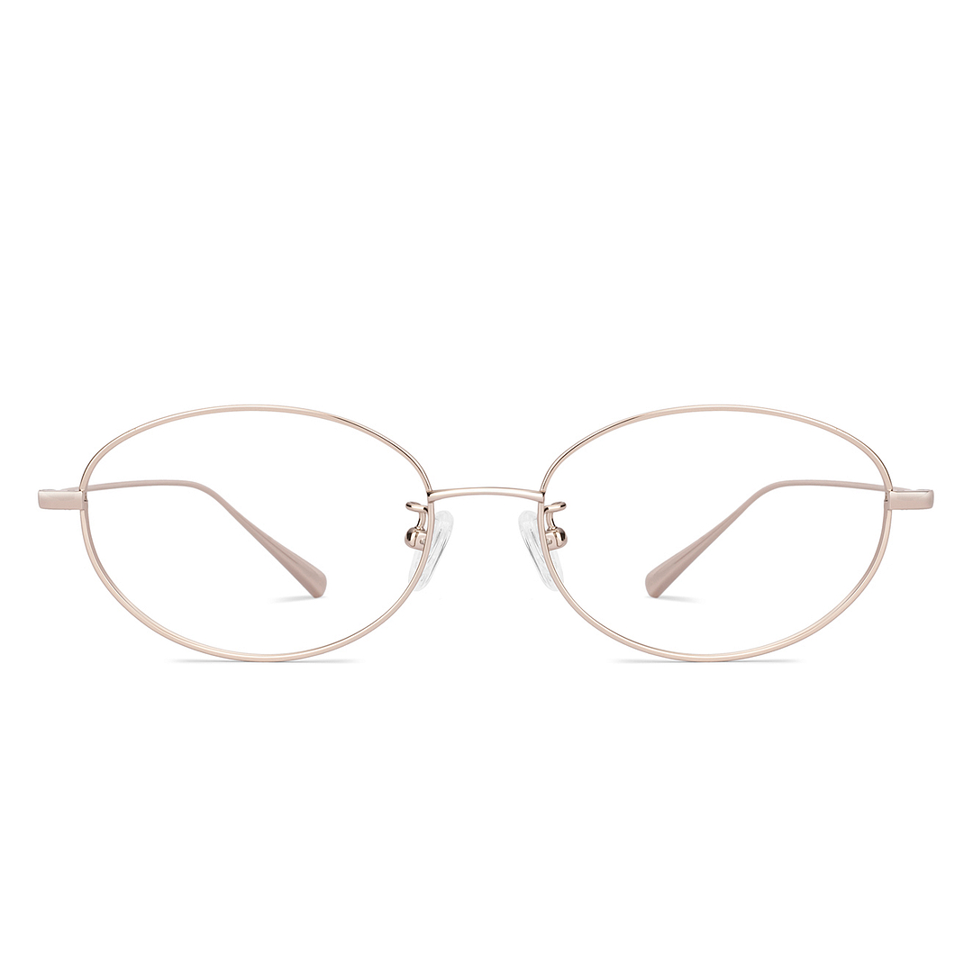 Lenskart Gold Full Rim Round right side