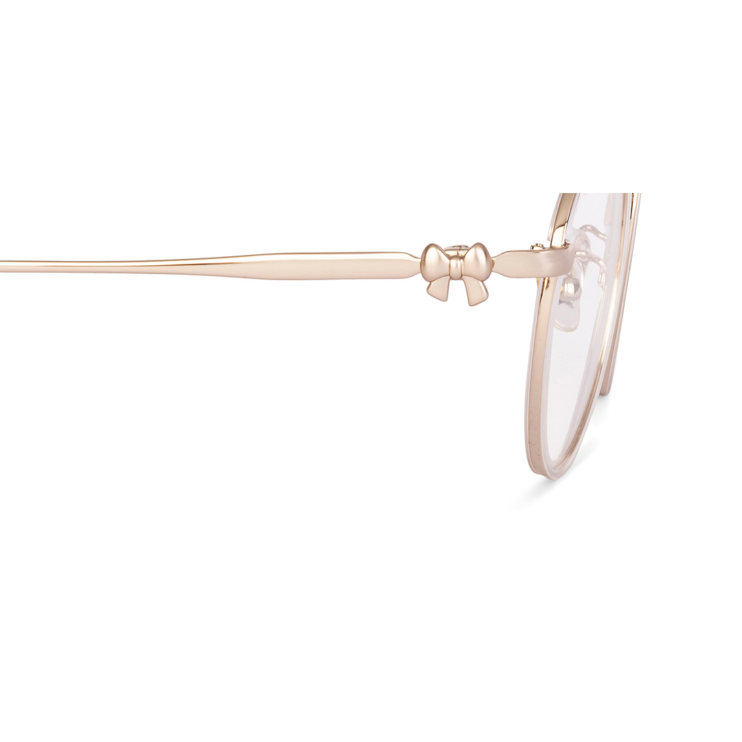 Lenskart Light Gold Full Rim Round right side