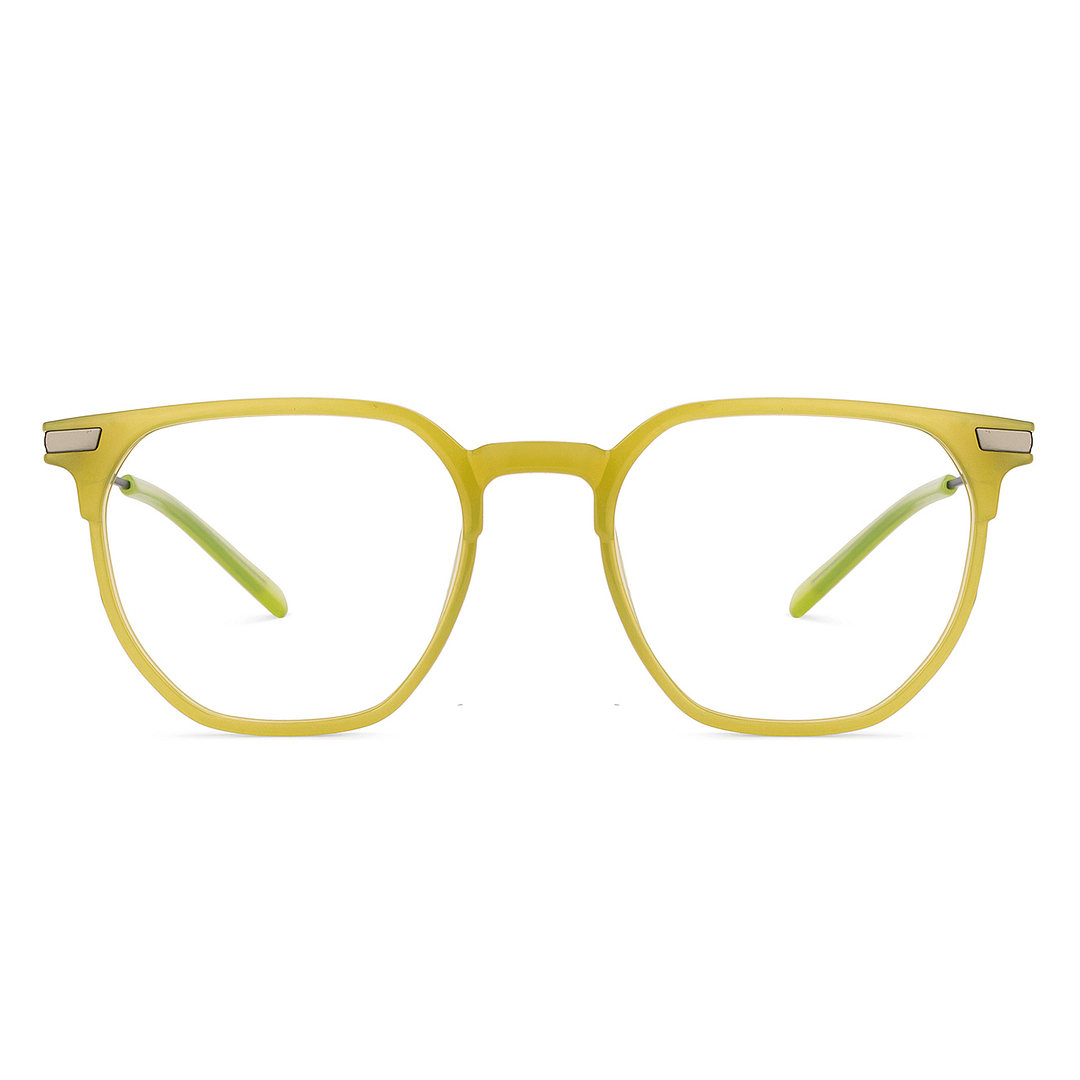 Lenskart Air Online Light Green Full Rim Geometric right side