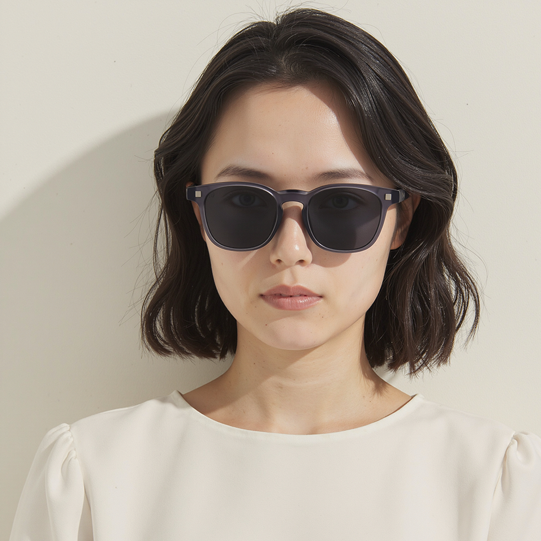 Lenskart Hustlr Light Grey Full Rim Square right side