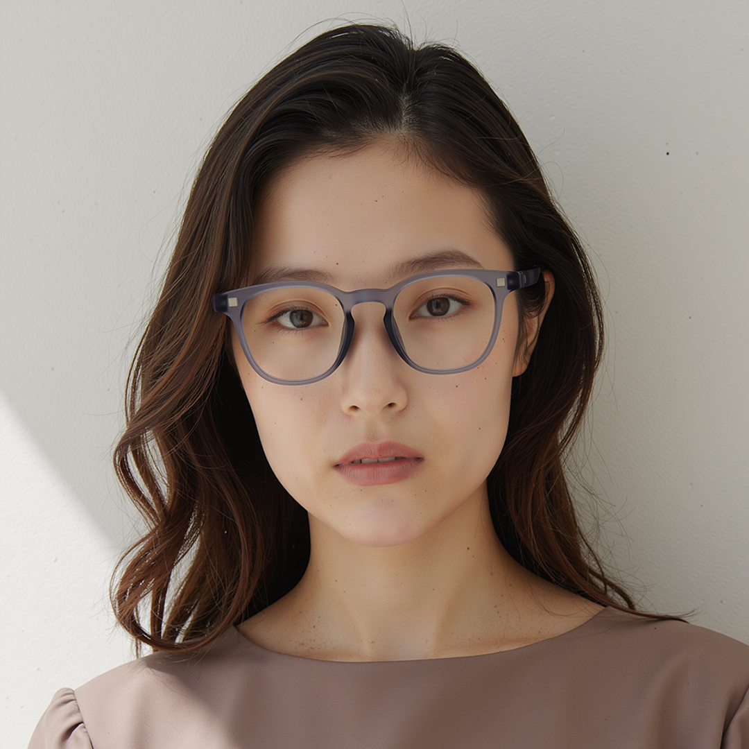 Lenskart Hustlr Light Grey Full Rim Square right side